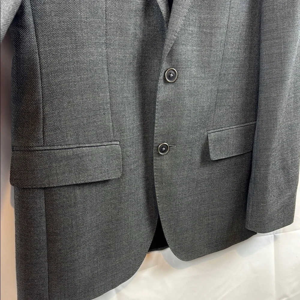 Hugo Boss The Crowley Jacket Wool Cashmere Men's Gray Sport Coat Blazer Size 38R